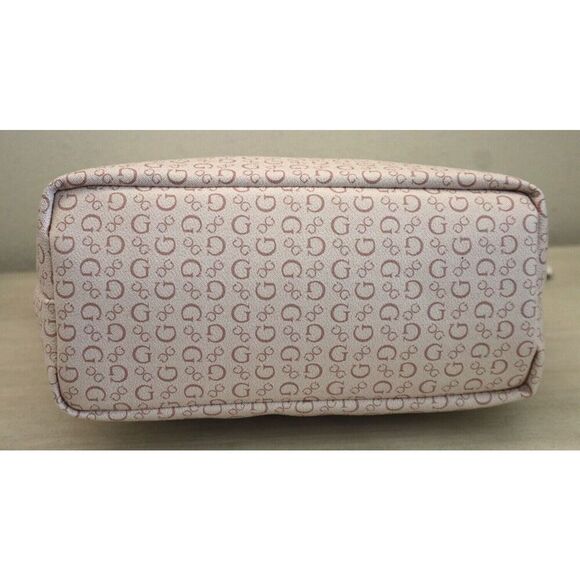 Guess V7200081 Light Rose Logo Print Junction Travel Insulated Cutout Lunch Tote - Picture 4 of 10